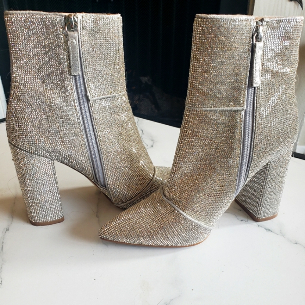 Sequin Steve Maddin Heels